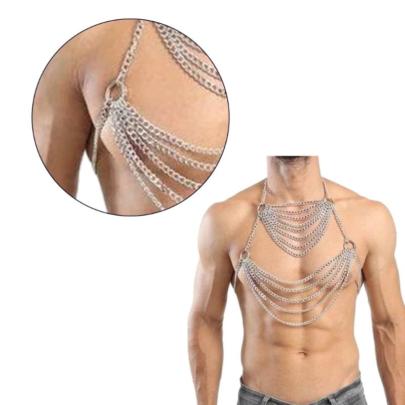 Body Jewelry For Men - Y5gc панк -тела для мужчин, многослойный