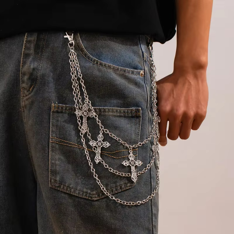 Модная панк-металлическая цепо – обзор и цена Body Jewelry For Men