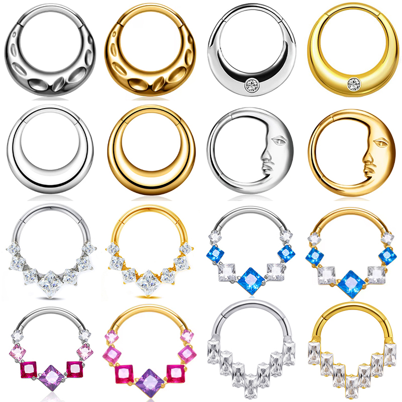 1 шт. Титановые кольца для пир – обзор и цена Conch Earring Hoop
