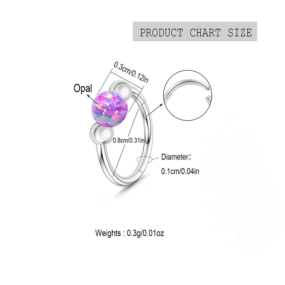 Набор блестящих колец в носу с – обзор и цена Body Jewelry Eu