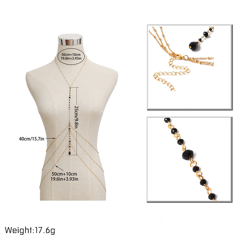 Цепочка IngeSight.Z Женская ме – обзор и цена Body Jewelry Necklace