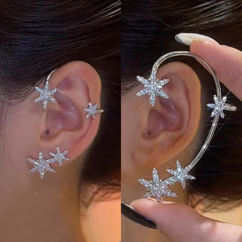 Роскошные серьги-клипсы со зве – обзор и цена Conch Earring Hoop