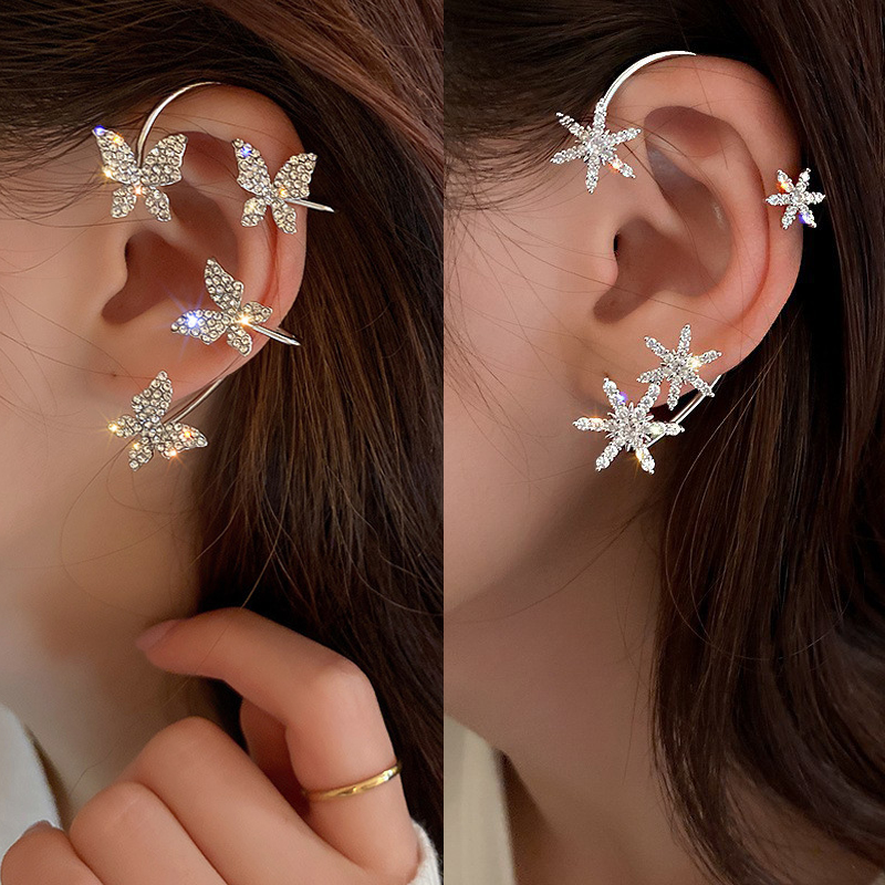 Роскошные серьги-клипсы со зве – обзор и цена Conch Earring Hoop