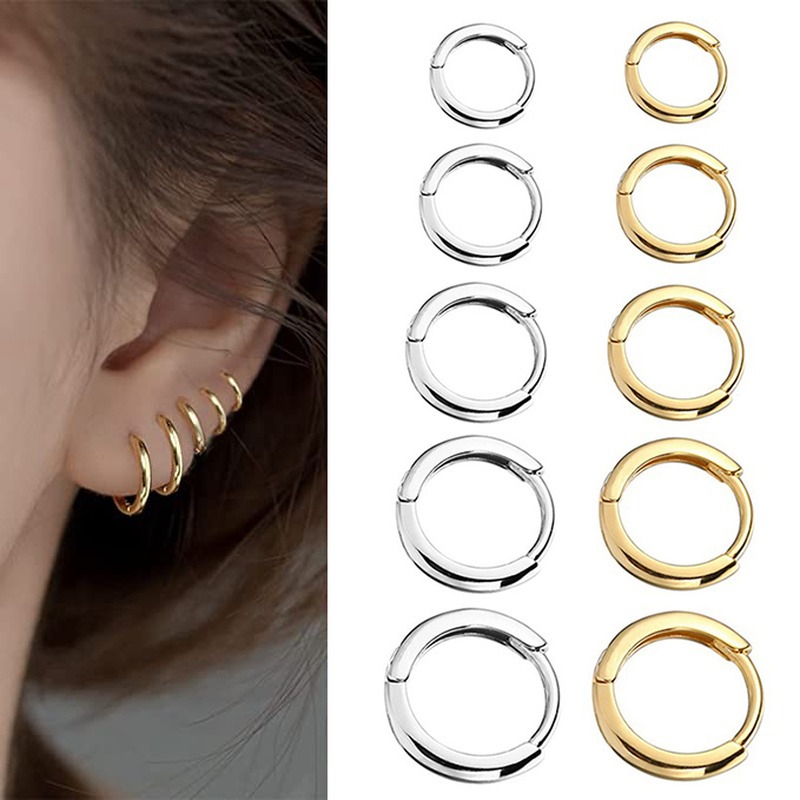 1 пара маленьких серег-колец и – обзор и цена Conch Earring Hoop