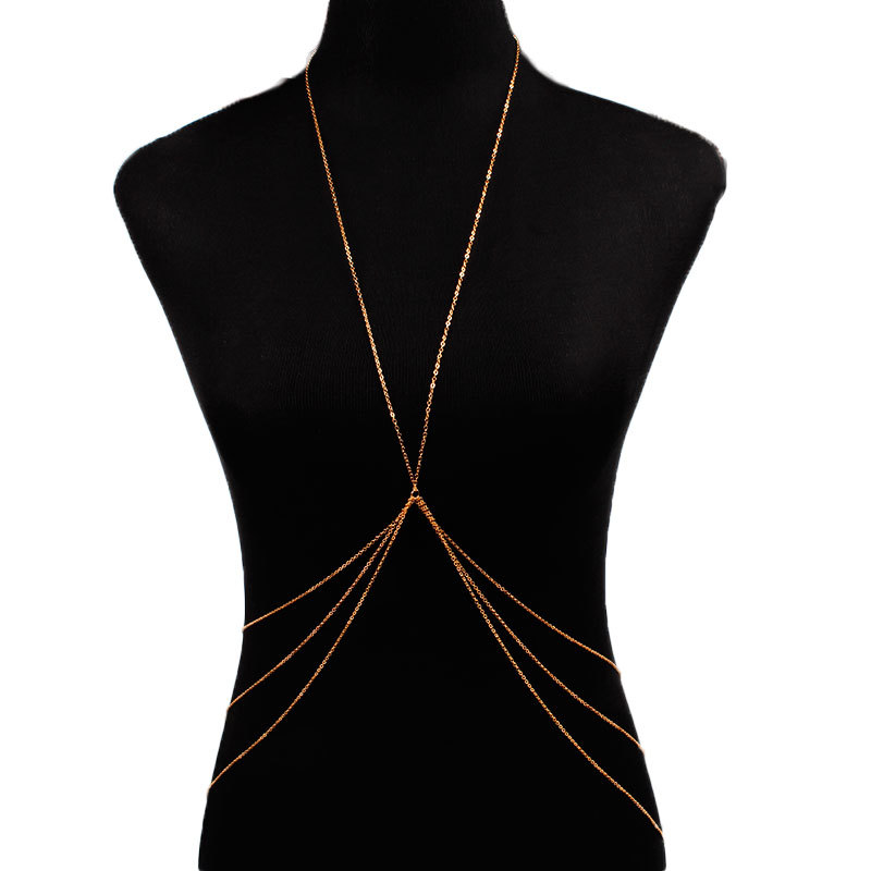Новая простая стильная цепочка – обзор и цена Body Jewelry Necklace