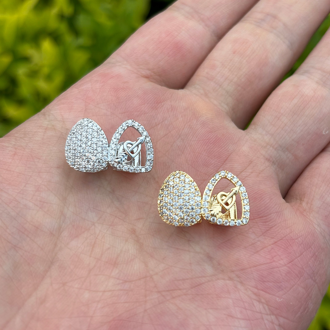 RACHELZ Хип-Хоп Двойное Сердце – обзор и цена Body Jewelry For Men