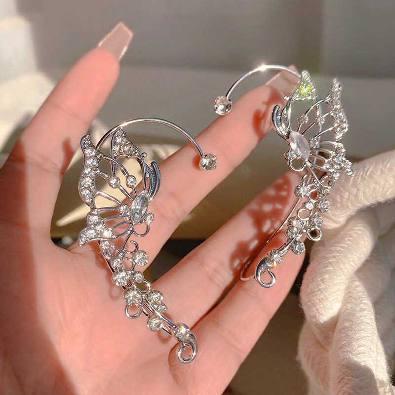 Модные циркониевые серьги-манж – обзор и цена Conch Earring Hoop